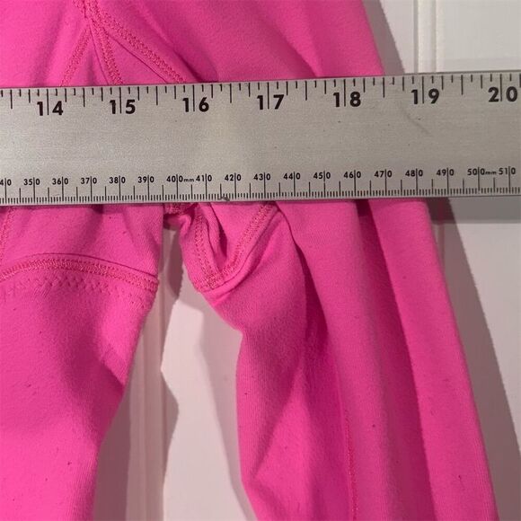 Lululemon Define Jacket 6 Raspberry Glo Pink Full Zip Slim Fit Luon Thumbholes - Picture 4 of 6